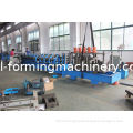 7.5kw Hydraulic Power C Purlin Roll Forming Machine With 17 Forming Rollers